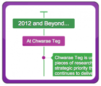 Chwarae Teg's Timeline